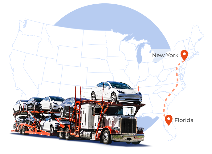 auto transport Florida to New York