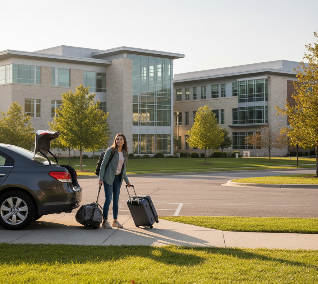 Shipping a car to college