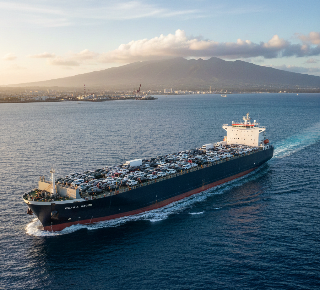 ship a car from los angeles to hawaii