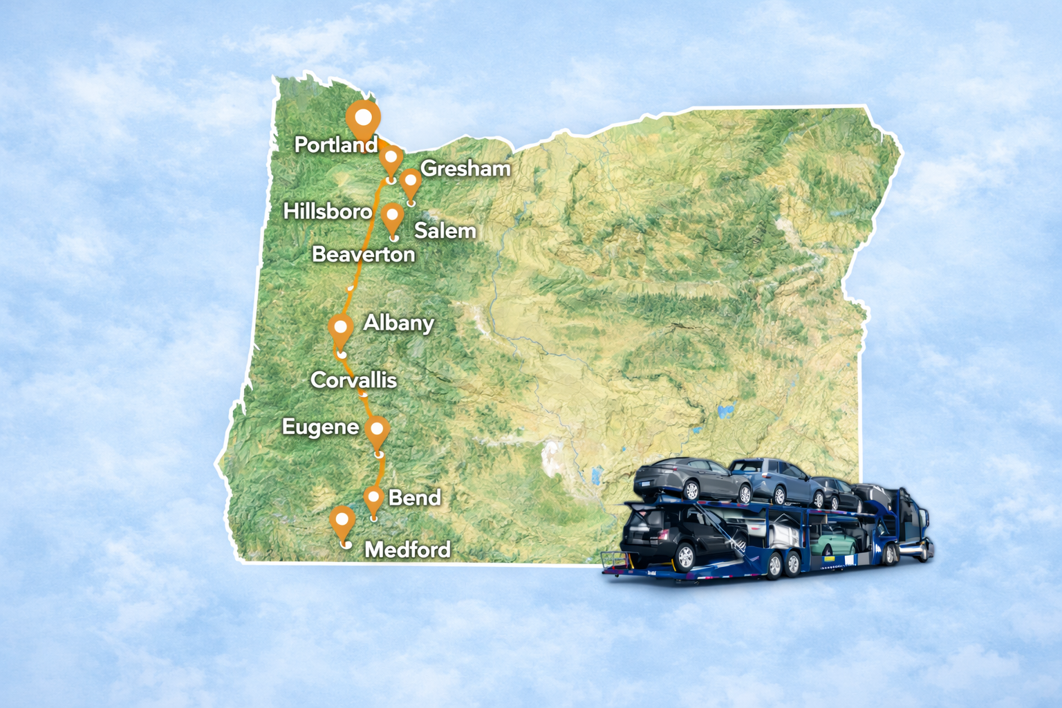 Oregon Auto Shipping Services