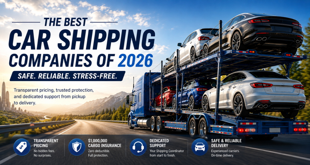 The Best Car Shipping Companies of 2026: A Complete Guide to Safe, Reliable, and Stress-Free Auto Transport