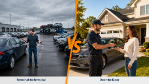Terminal-to-terminal vs door-to-door